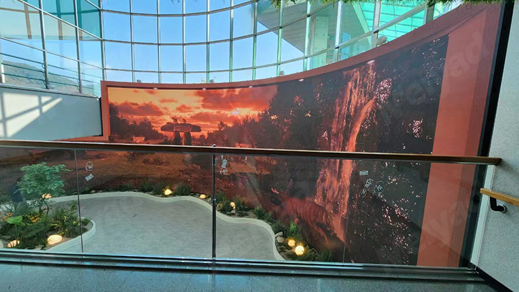 P2.5 Arc Curved Flexible LED Wall