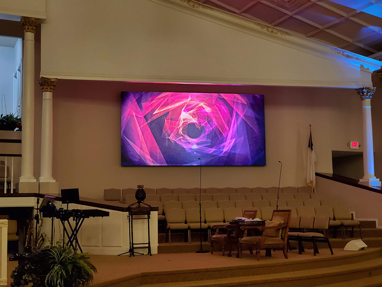 Indoor P3 Church LED Screen